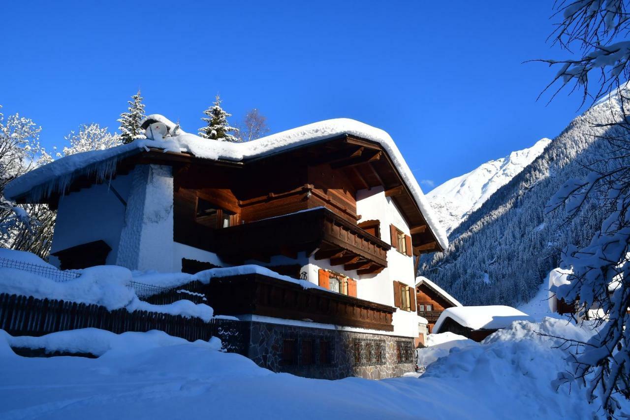 Haus Hubertus Leilighet Sankt Leonhard im Pitztal Eksteriør bilde